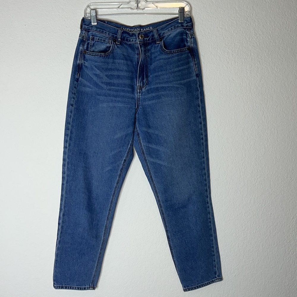 American Eagle Blue Mom Jeans